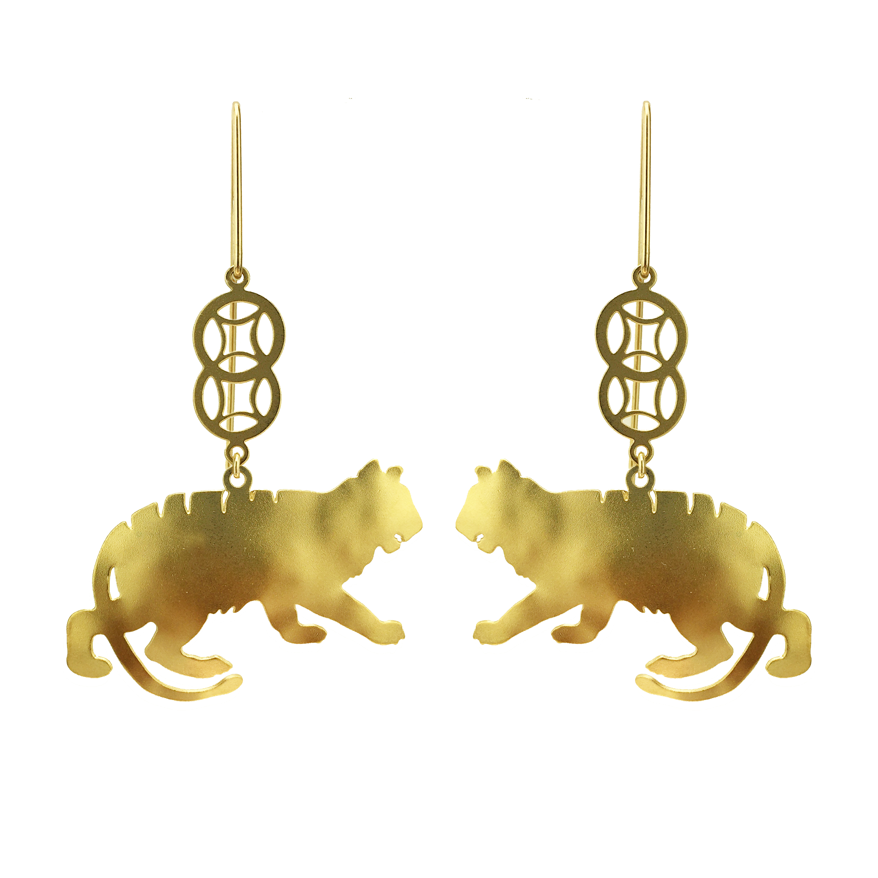 Year of the Tiger-cat-earrings-Chinese-Lunar New Year-Jenne Rayburn