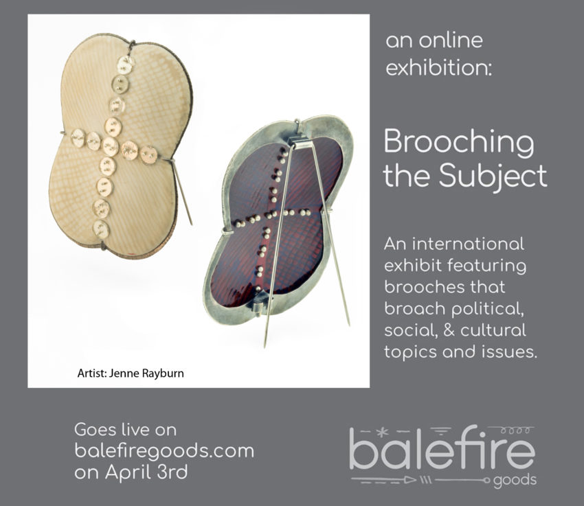 Balefire, Goods, Brooch, Craft, Handmade, Jewelry