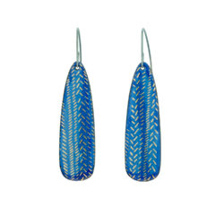 blue-enamel-paddle-earrings-Jenne Rayburn