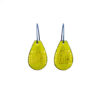 chartreuse-enamel-flat drop-earrings-Jenne Rayburn