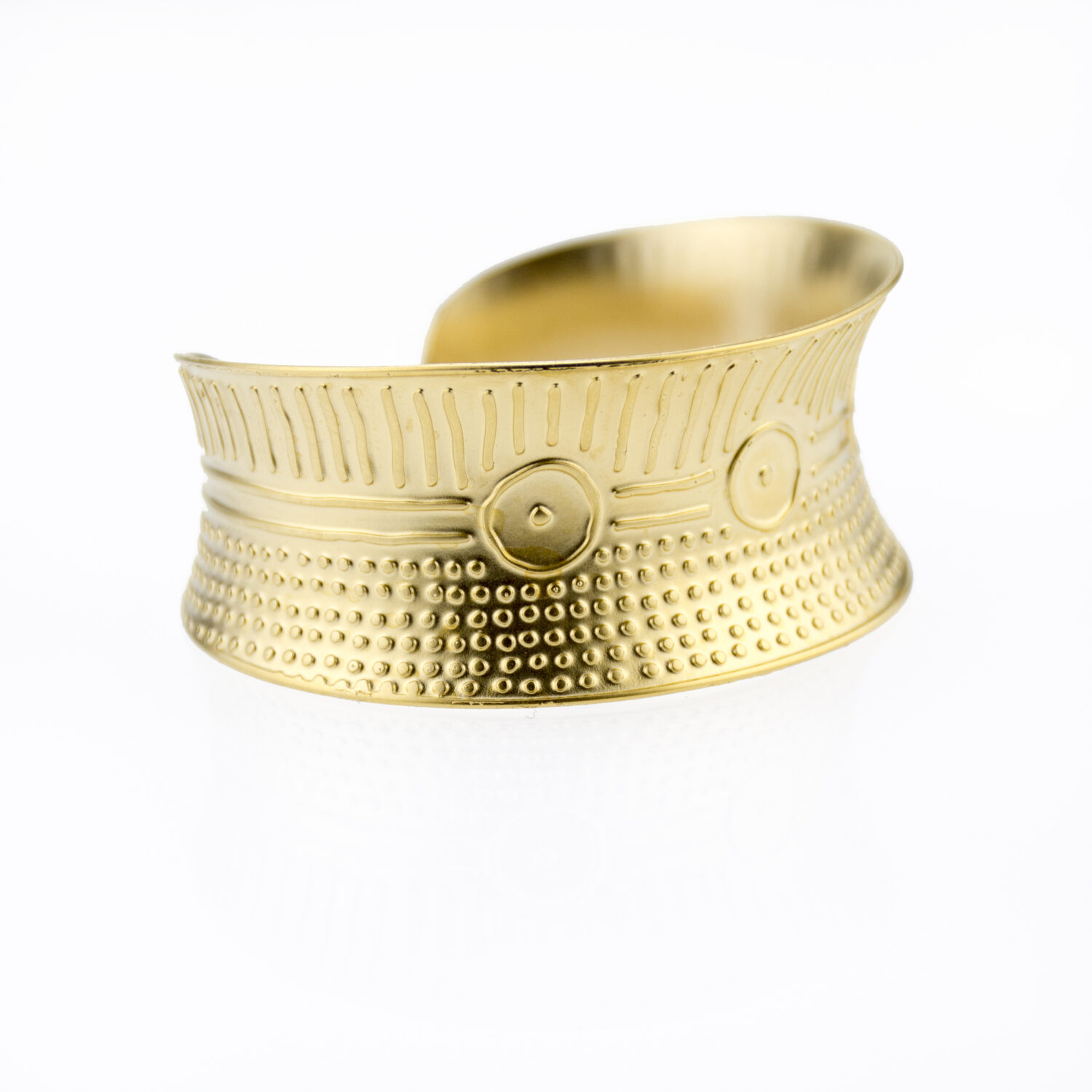 cuff-bracelet-gold-dreamings-Jenne Rayburn