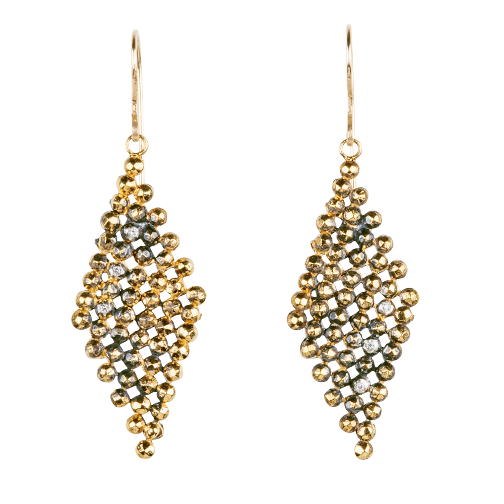 Jenne Rayburn | Faceted Diamond Dangle Earrings