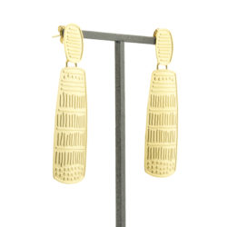 earrings-gold-paddle post drop-dreamings-Jenne Rayburn