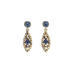 earrings-post-drop-gold-topaz-ossis-Jenne Rayburn