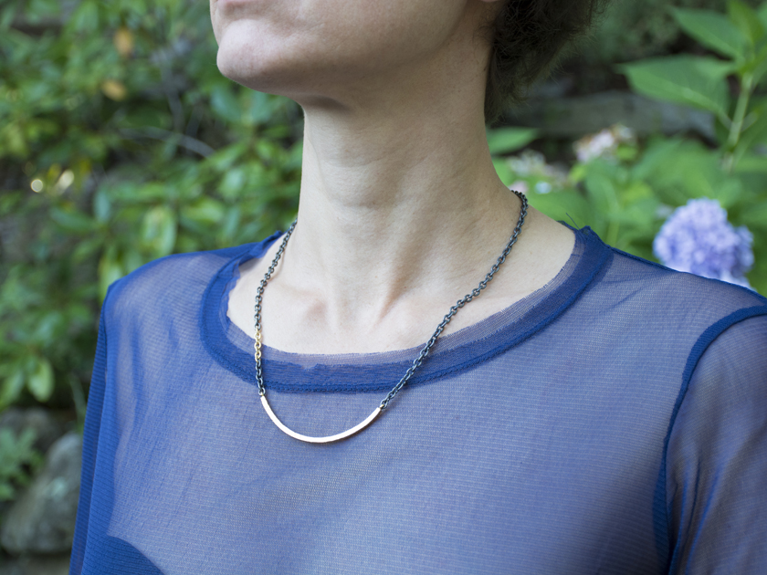 gold-oxidized silver-necklace-jewelry-jenne rayburn