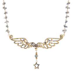 Jenne Rayburn | Diamond Cut Wings Necklace