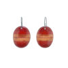 red-enamel-oval-earrings-Jenne Rayburn