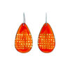 red-orange-enamel-teardrop-earrings-Jenne Rayburn